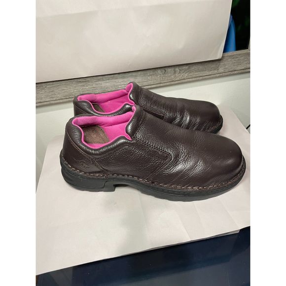 WOLVERINE  Bailey Soft Toe Slip-on‎ Shoes Slip Resistant Sz 8.5M - Picture 5 of 10